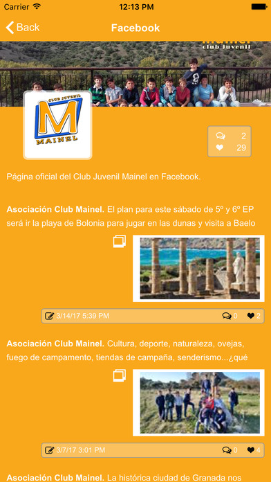 Mainel Asociación screenshot 3
