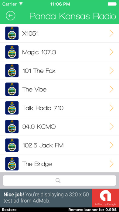 Panda Kansas Radio - Best Top Stations screenshot 2