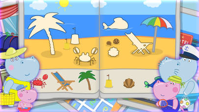 Holiday Hippo: Beach Adventure screenshot 3