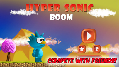 Hyper Sonic Boom - Run, Jump and Fly screenshot 2