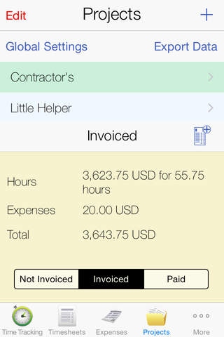 Screenshot of Contractor s Little Helper