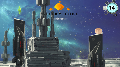 Sticky Cube - Cube jump screenshot 2
