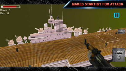 Naval Adverse Gunship Battle 3d screenshot 4