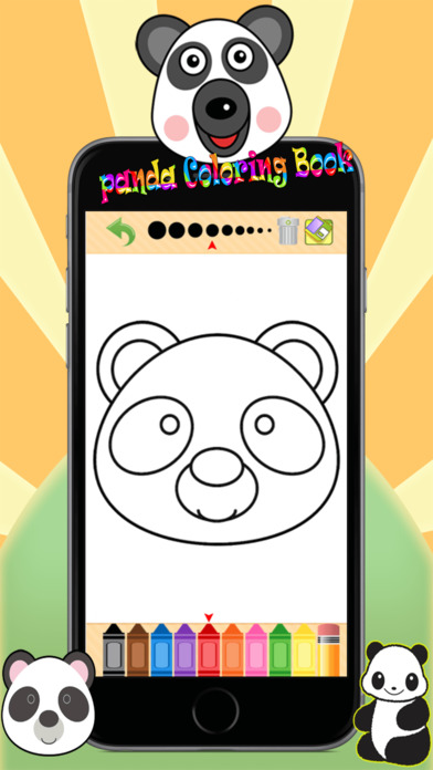 Lovely Panda Coloring Book For Kids screenshot 4