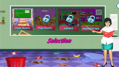 Classroom Cleaning Games screenshot 2