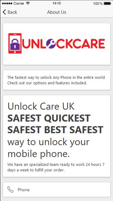UnlockCare screenshot 2