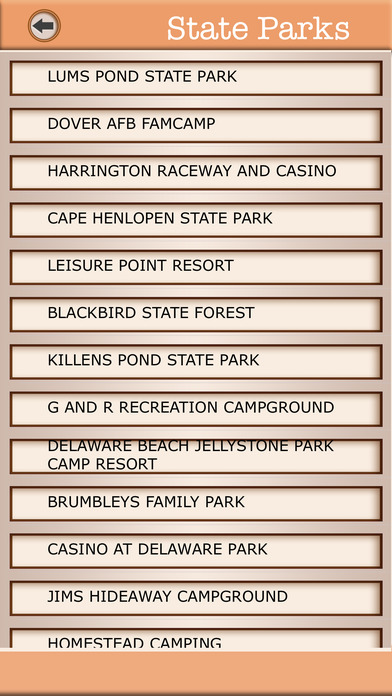 Delaware-Campgrounds & Hiking Trails Offline Guide screenshot 4