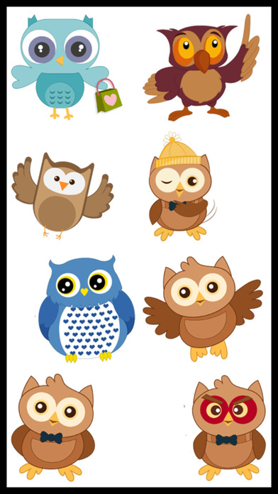 Owls Stickers screenshot 3