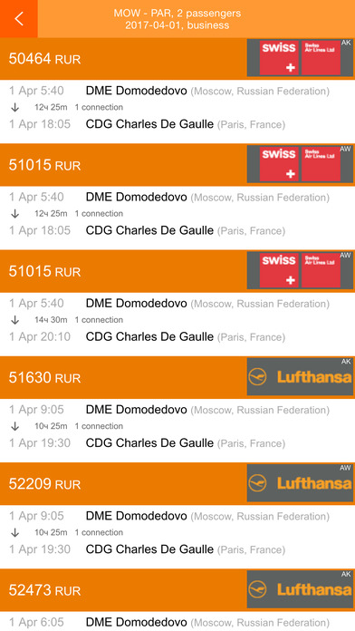 AirfaresTicket - Free flight comparison website screenshot 3