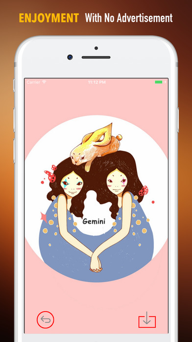 Gemini Wallpapers HD- Quotes and Art Pictures screenshot 2