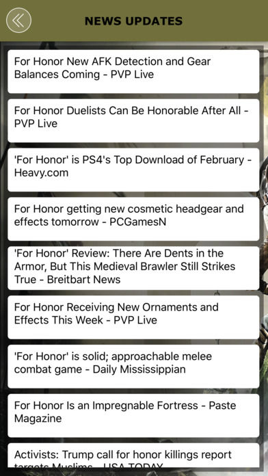 Pro Guide for "For Honor" screenshot 4
