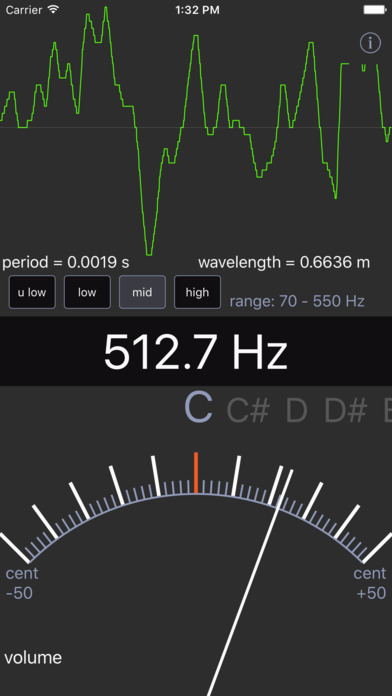 Sound Analysis Oscilloscope screenshot 3
