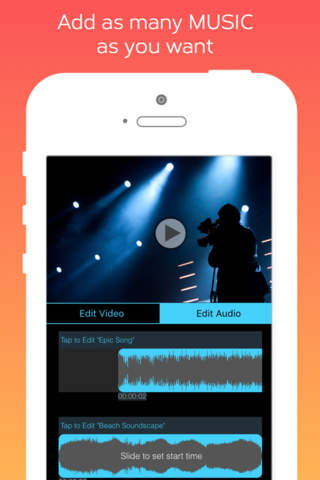 Video Maker with Music: Add Music to Video Editor Photo & Video