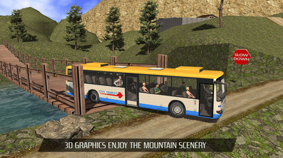 Driving Offroad Bus Challenge screenshot 4