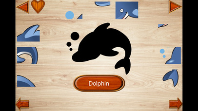 Sea Animal Jigsaws - Baby Learning English Games screenshot 3