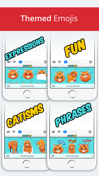 Coon Cat Emoji -Maine Coon Stickers for Cat Lovers screenshot 3