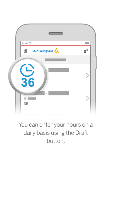 fieldglass time entry app