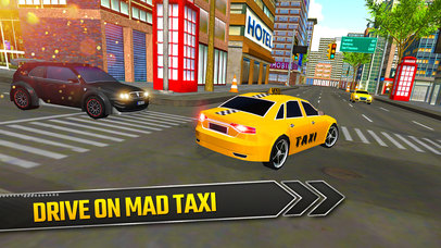 Taxi Driving Simulator 2017 - 3D Mobile Game screenshot 4