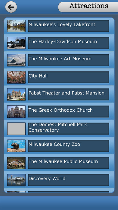 Milwaukee Offline City Travel Guide screenshot 4