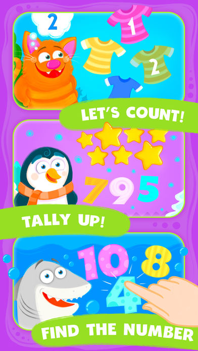 Animal Number Games for Toddlers Fun Math Games screenshot 4