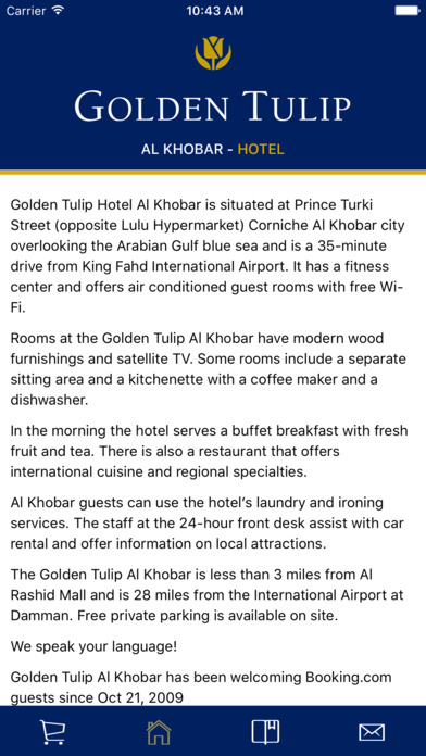 Golden Tulip Hotel screenshot 2
