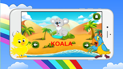 Super Fun Animals Vocabulary - Learning Kids Games screenshot 4