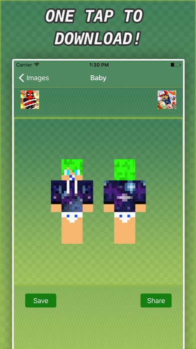 New BABY SKINS FREE For Minecraft PE Pocket & PC screenshot 4