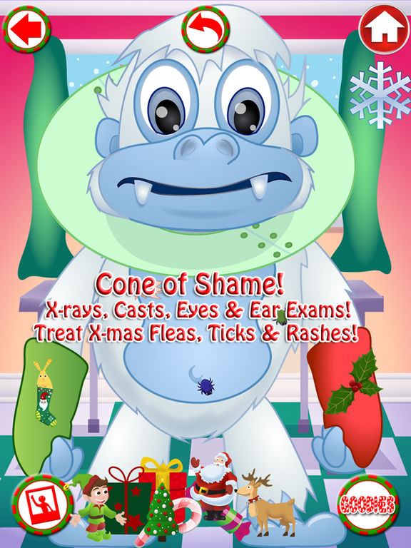 Christmas Pet Vet Doctor Santa Animal Hospital Zooscreeshot 3
