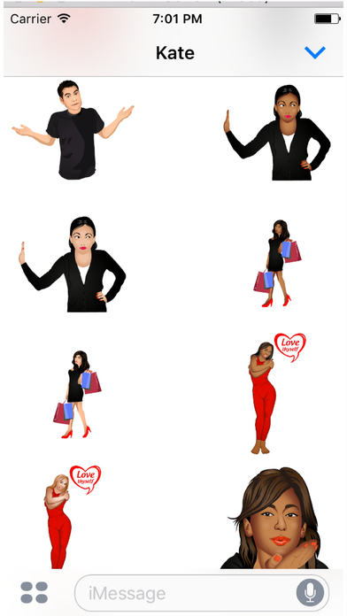 Valentines Vibes - Emoji Sticker Pack screenshot 4