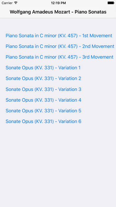Mozart - Piano Sonatas FREE screenshot 3