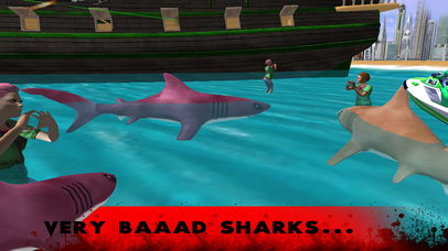 Angry Attack Shark-Revenge Of Killer Fish At Beach screenshot 4