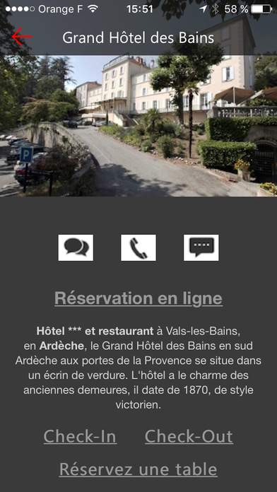 Grand Hôtel des Bains screenshot 3
