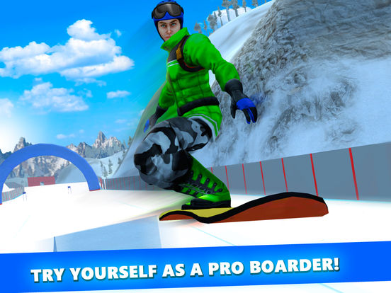 Snowboard Mountain Racing Full на iPad