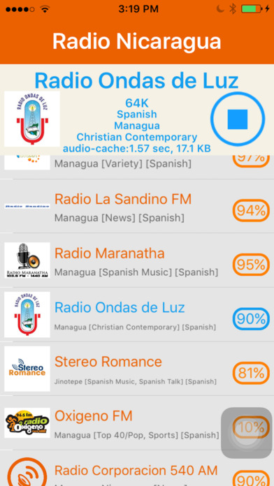 Radio Nicaragua - Radio NI screenshot 4