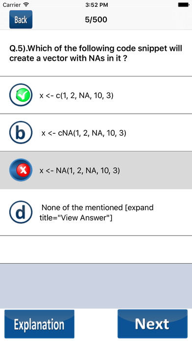 R Programming Quiz screenshot 3