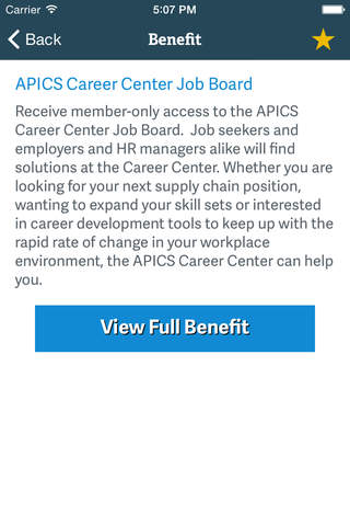 APICS Membership screenshot 3