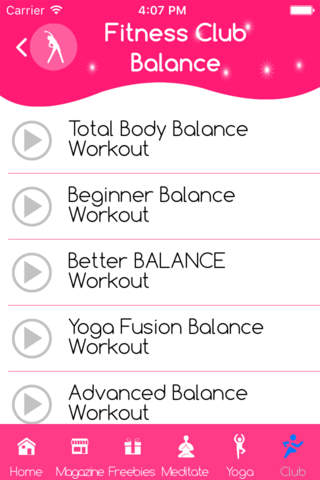 Fitness ball exercises screenshot 3