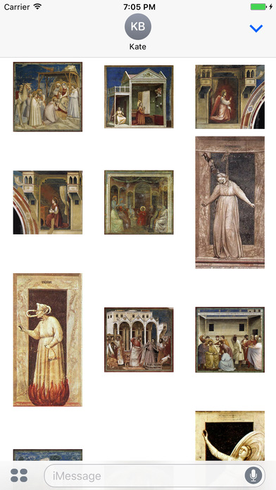 Giotto Artworks Stickers screenshot 4