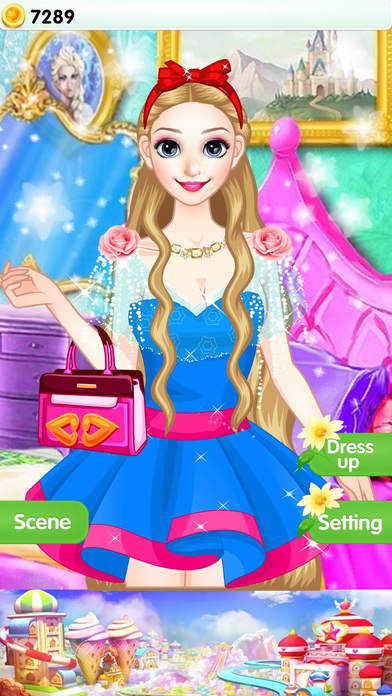 Long Hair Beautiful Girl - Makeup Plus Girly Games screenshot 3