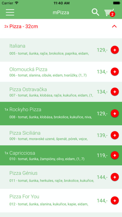 Pizza Lucia Markvartice screenshot 3