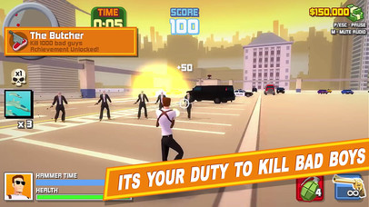 Urban Gangster War Simulator: Crime Fighting Game screenshot 4