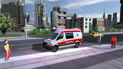 City Ambulance Rescue Driver 2017 screenshot 3