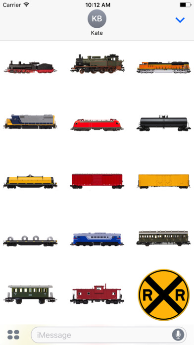 Model Train Stickers screenshot 2