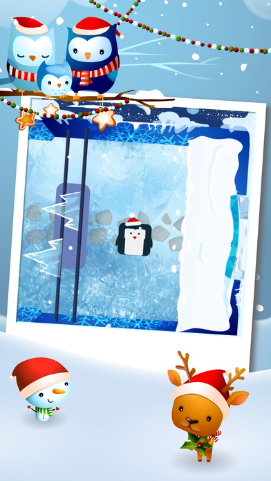 Save Santa:The Christmas fun avalanche escape game screenshot 4