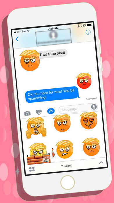 Prez Emoji Stickers – Donald Trump Edition screenshot 4