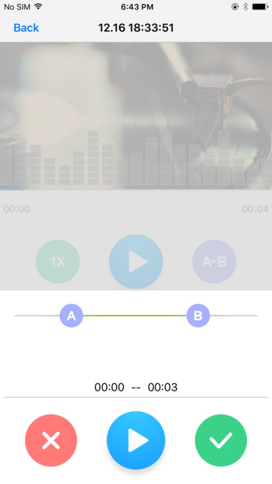 A-B Player- Repeat Music with Audio Repeater screenshot 2