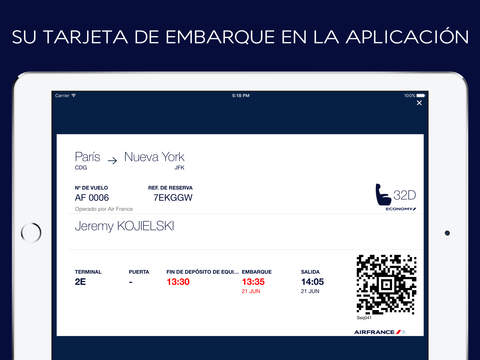 Air France - Book a flight screenshot 2
