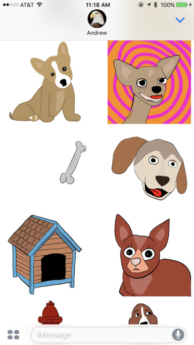 Chat's Best Friend - Animated Dog Stickers screenshot 3