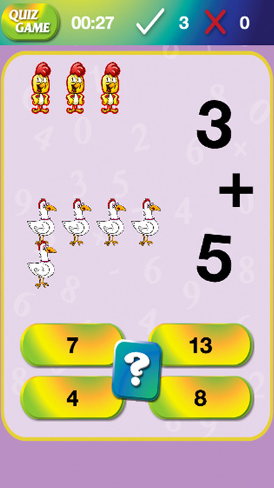 Math Chicken - Fun Brain Little games for kids screenshot 3
