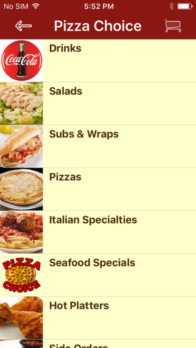 Pizza Choice MD screenshot 2